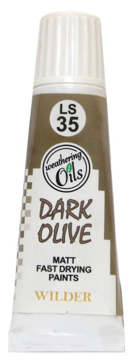 LS-35 Wilder Краска масляная "Тёмно-оливковый" / Dark Olive, 20 мл.