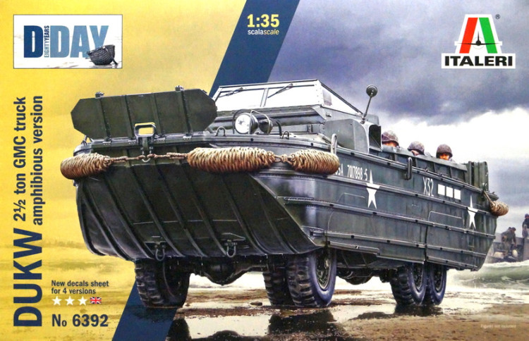 Сборная модель "Автомобиль-амфибия "DUKW"  М 1/35