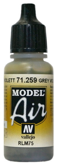 71259 Vallejo Model Air Краска "Серо-фиолетовый", RLM75 / Grey Violet, 17 мл.