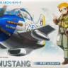 Сборная модель-игрушка серии "EGG PLANE" "Истребитель P-51 Mustang"