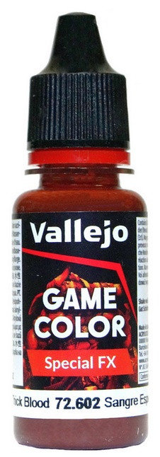 72602 Vallejo Game Color Special FX Эффект "Густая кровь" / Thick Blood, 18 мл.