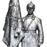 Оловянная миниатюра "Старший сержант РККА со знаменем. 1941 г. СССР"