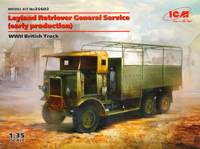 Сборная модель "Британский автомобиль "Leyland Retriever" ранний М 1/35