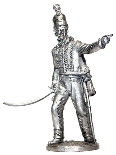 Оловянная миниатюра "Офицер 95-го стрелкового полка. Великобритания, 1810-1815 годы"