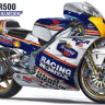 Сборная модель "Мотоцикл HONDA NSR500 "1989 WGP500 CHAMPION"   М 1/12