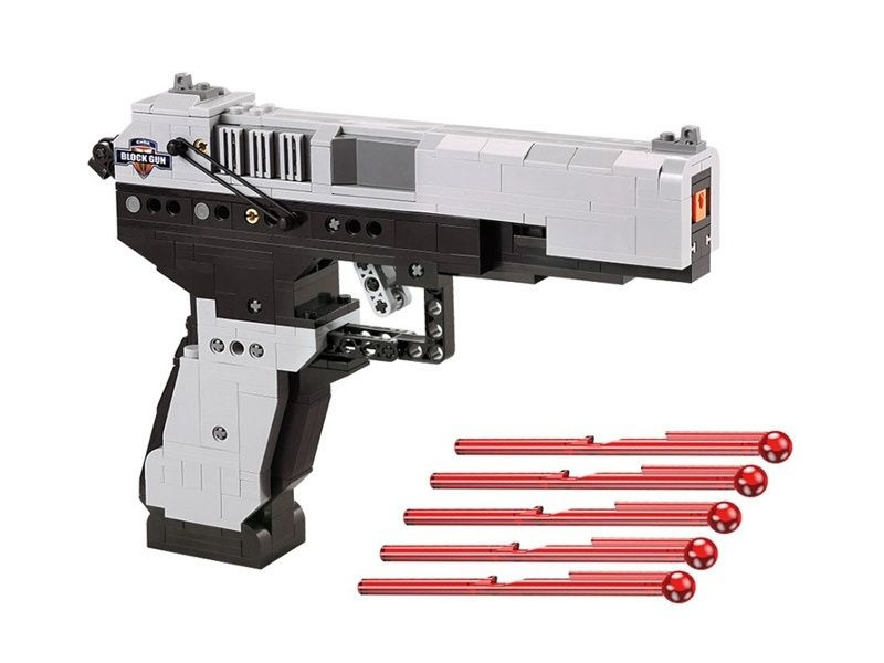 Конструктор CADA "Пистолет Mk.23", 397 дет.