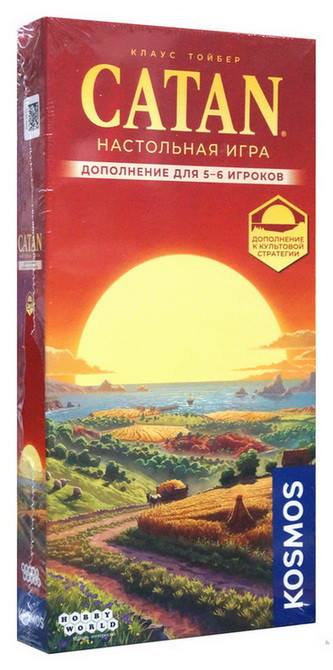 Настольная игра "Колонизаторы Catan (2025). Дополнение для 5-6 игроков".