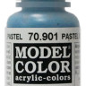 70901 Vallejo Краска акриловая "Голубой пастельный RAL5024" / Pastel Blue, 17 мл.