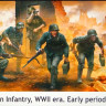 Набор миниатюр "Немецкая пехота (1939 -1942 гг.)"   М 1/35