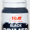 Грунтовка акриловая, цвет Черный (Black), 12 мл.